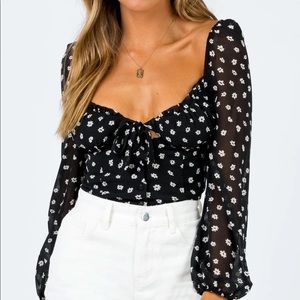 Princess Polly Floral Camina Top